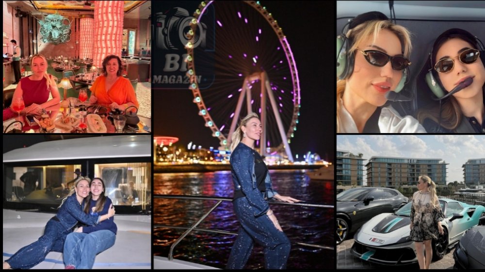 Arzu Özevin, Küçük Kızı Ve Dostlarıyla Dubai’ye Gitti...