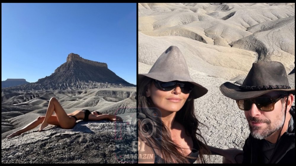 Taşpınar'dan Mars Çölü'nde Bikinili Poz...