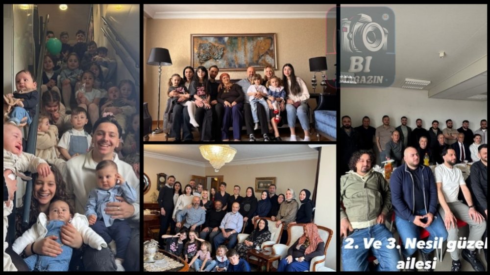 Bayramda Ailelerini Ziyaret Ettiler...