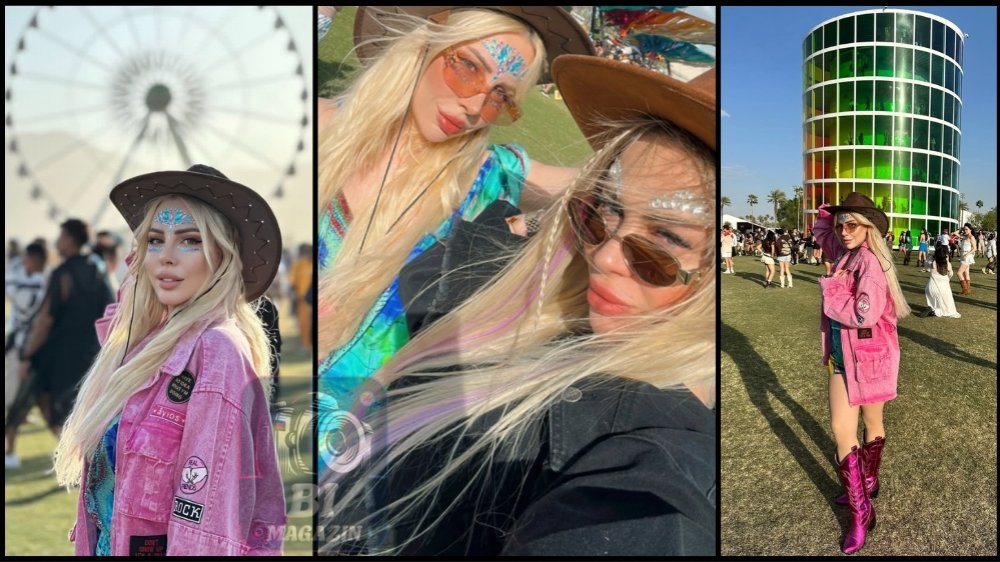 Kardeşler Coachella Festivali'nde...