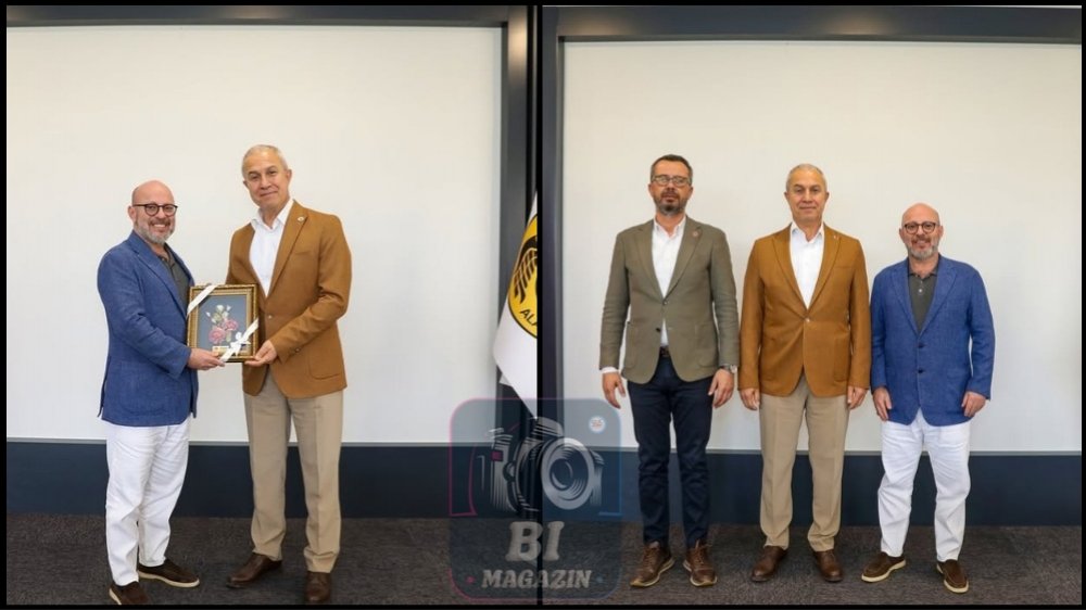 Mete Vardar Alanya Belediye Başkanını Ziyaret Etti...