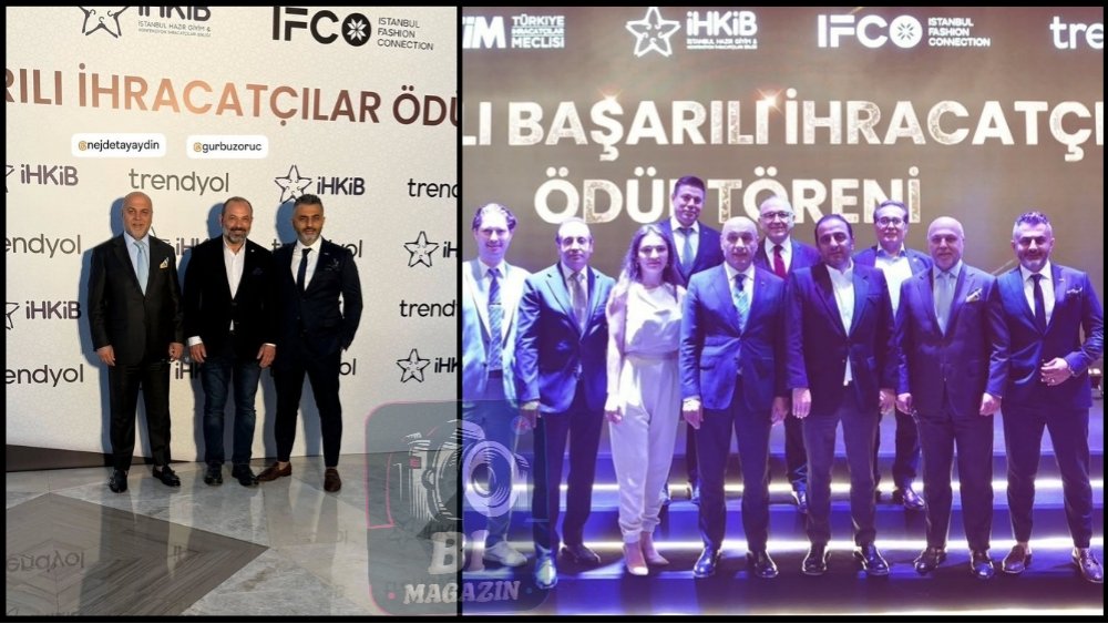 İHKİB, 2024'te En Çok İhracat Yapanları Ödüllendirdi...