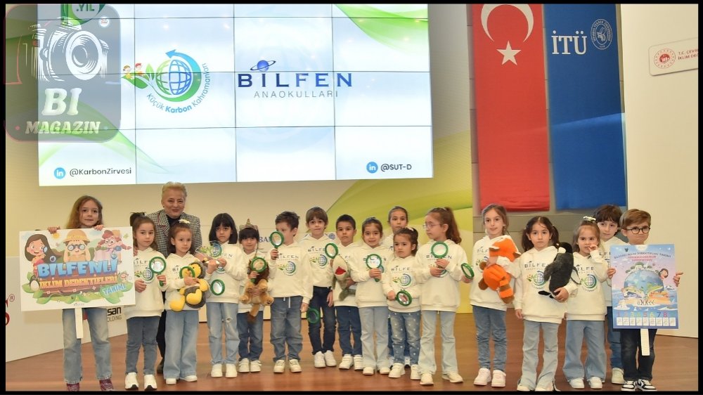  “Küçük Karbon Kahramanları” Ödülünü Aldı...