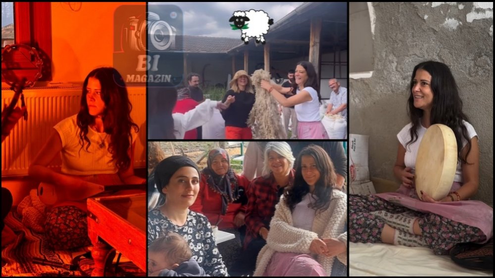 Elif Boyner Arkadaşlarını Köyünde Ağırladı...
