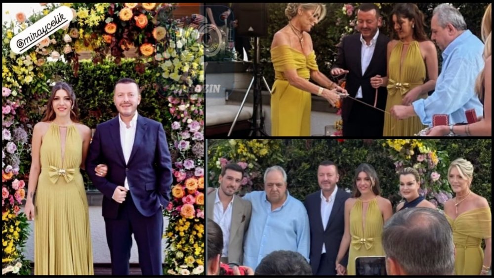 Miray Çelik Ve Ahmet Belli Nişanlandı...