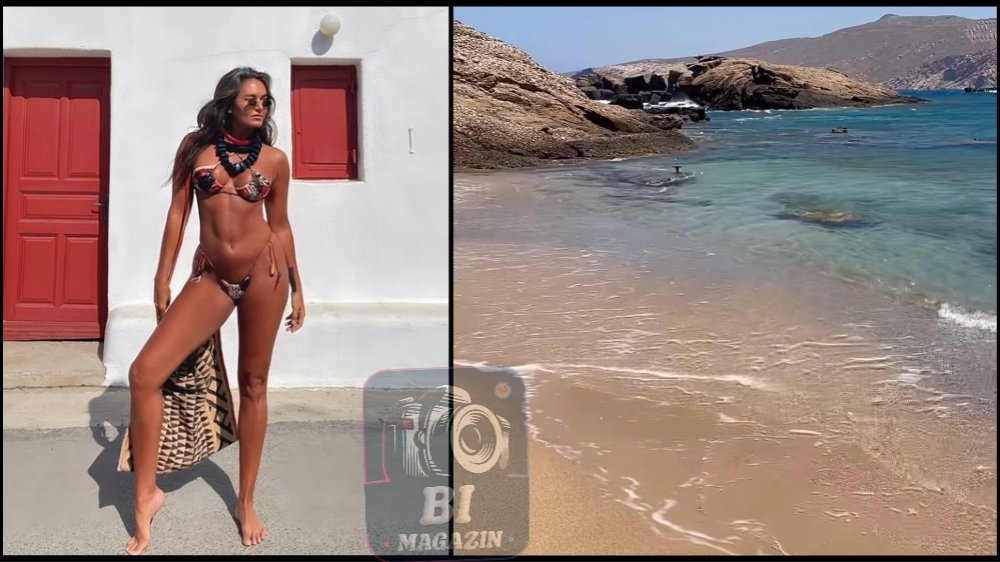 Mykonos'tan Sıcak Pozlar...