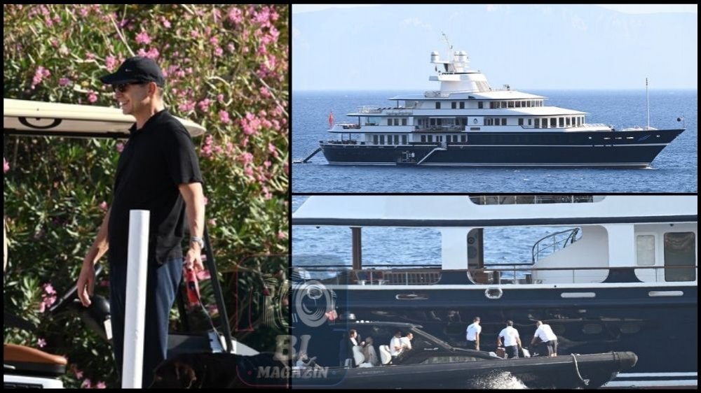 Ömer Koç, Lüks Yatıyla Bodrum'da Mavi Tura Çıktı...