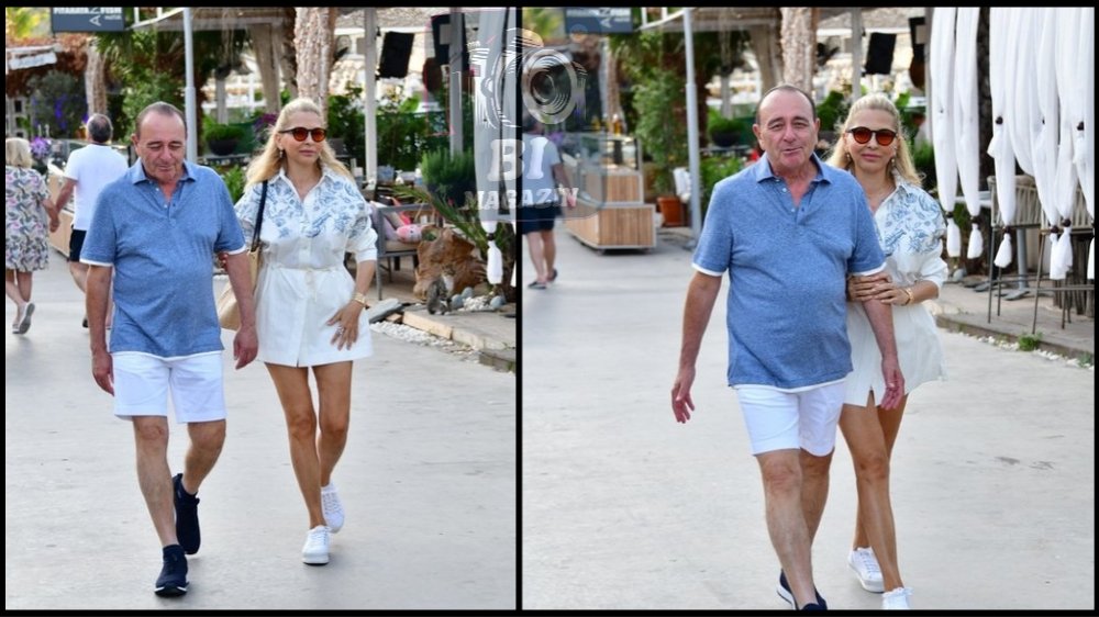 Sabancı Çifti Bodrum'da...
