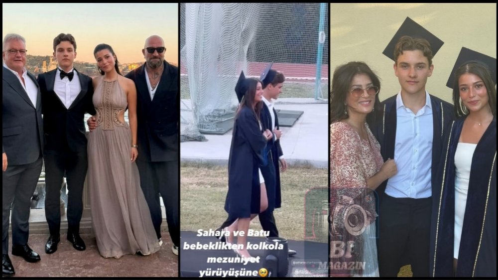 Sahara Ve Batu Mezuniyet Töreninde Birlikte Yürüdüler...