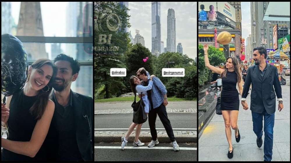 Umut Evirgen'den, Eşi Alina Boza New York'ta Doğum Günü Sürprizi...