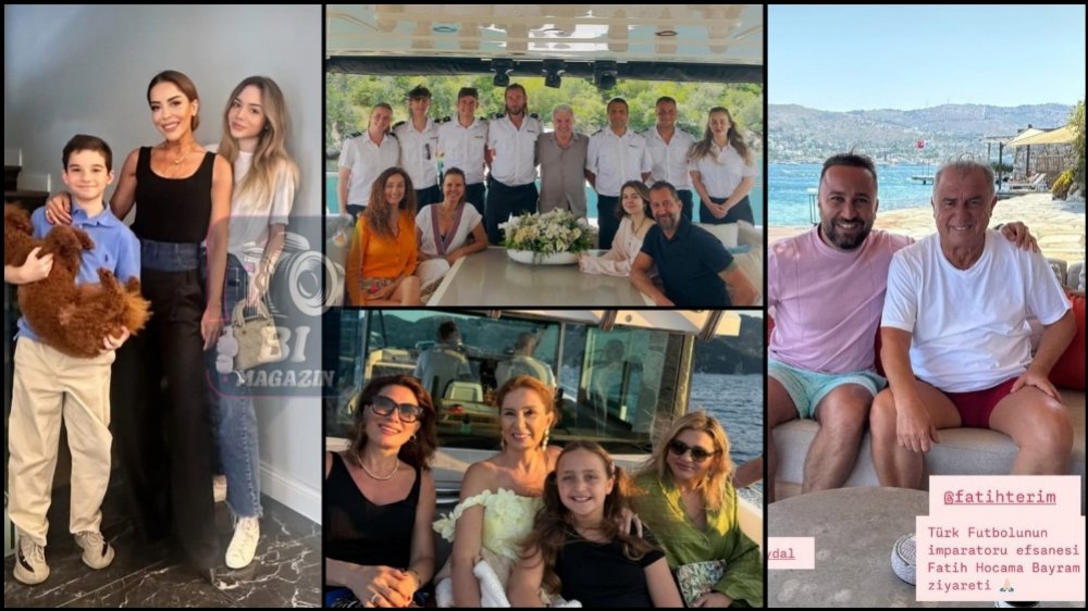 Ünlü İsimlerin Bayram Coşkusu...