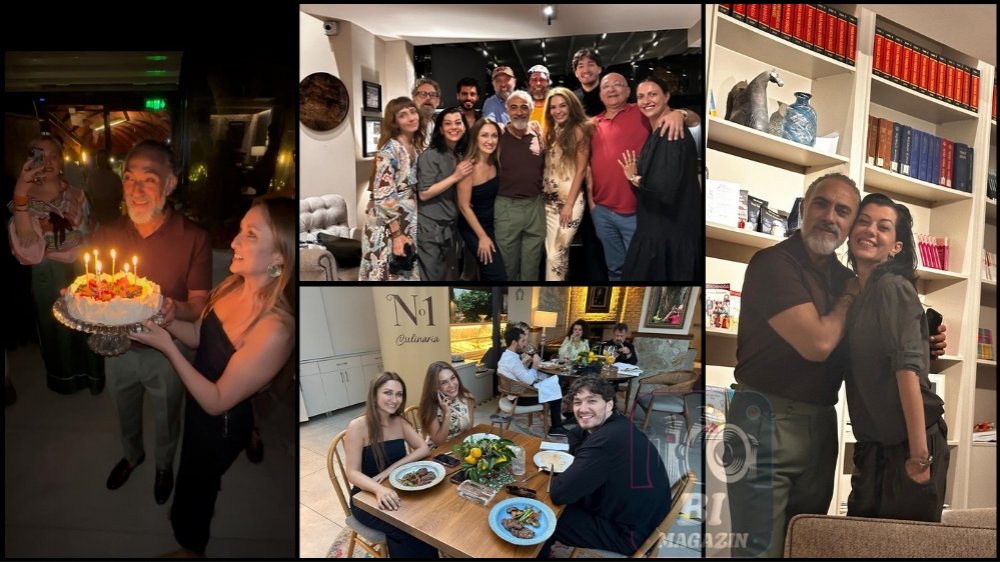 Usta Oyuncu Selim Bayraktar Doğum Gününü Zekeriyaköy’de Yeni Açılan No1 Culinaria Restaurant’ta Kutladı...
