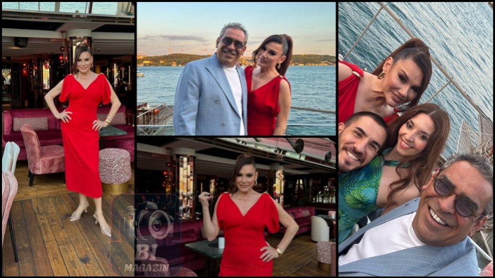 Deniz Seki 55. Yaşını Yakın Dostlarıyla Kutladı...