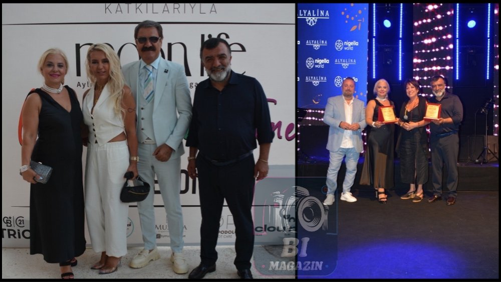 Eke Çiftti Sahnede Ödüllerini Oya Başar’ın Elinden Aldı...