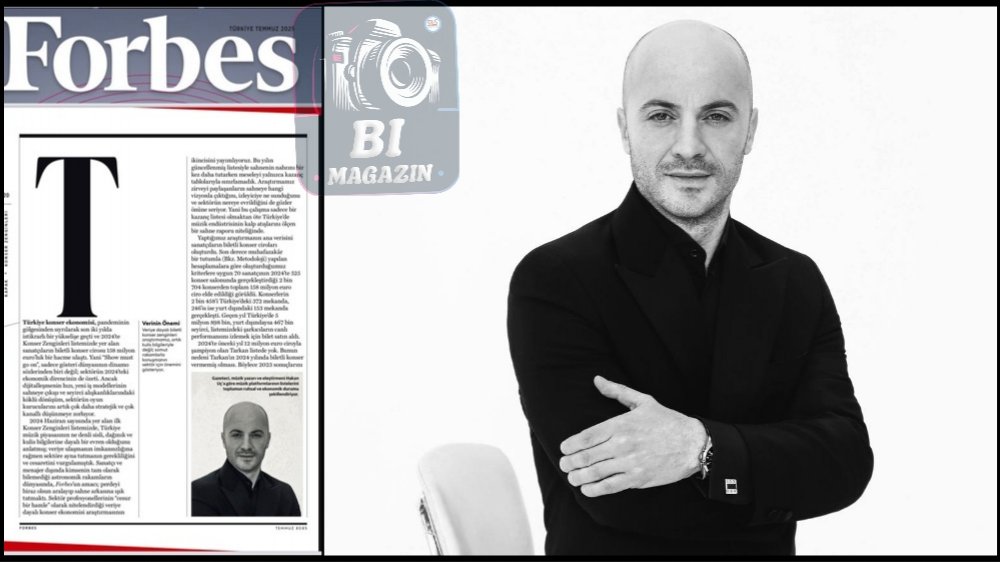 Hakan Uç Forbes’a Konuştu: "Türkiye’de Müzik Sektörünü Artık Veriler Yönlendiriyor”