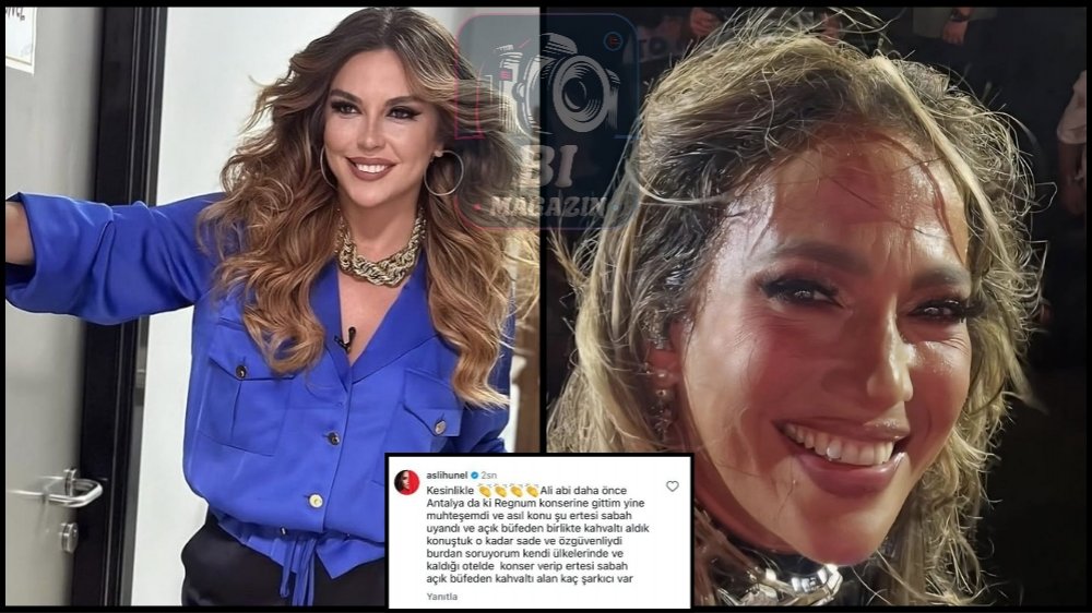 Aslı Hünel'den Jennifer Lopez'e Övgü...