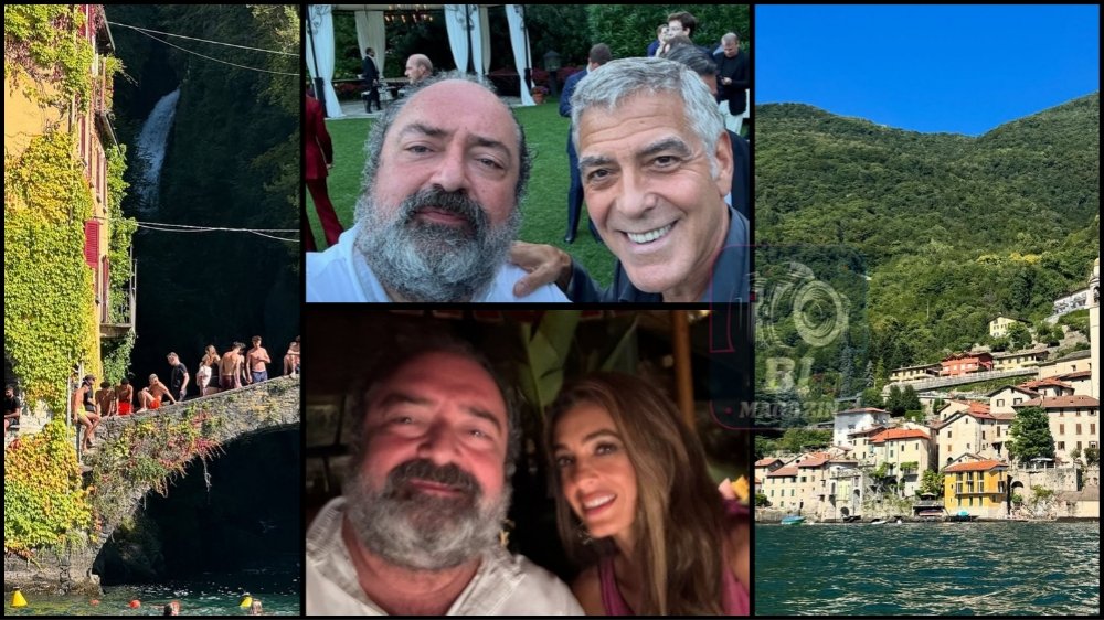 Como Gölü'nde George Clooney'le Fotoğraf...