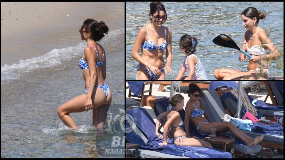 Hande Erçel, Yeğeni Mavi'le Tatilde...