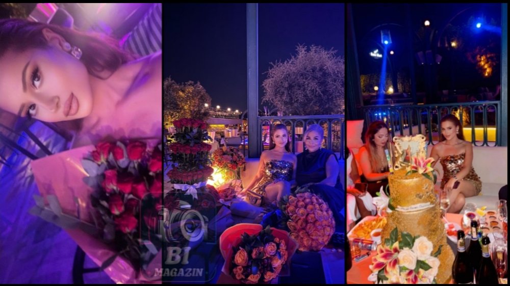 Melisa Özmen’e Doğum Gününde Güller Yağdı...