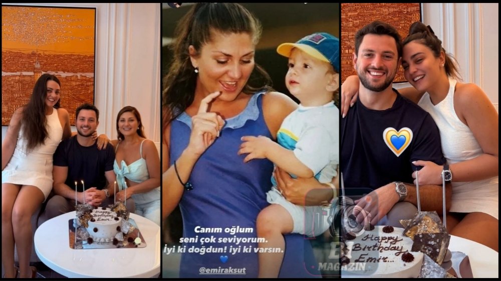 Sibel Can'ın Oğlu Emir Aksüt 25 Yaşına Girdi...