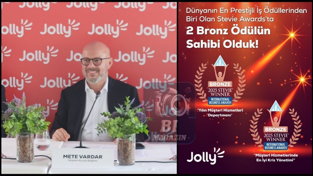 Uluslararası Arenada Büyük Başarı: Jolly’ye İki Stevie Ödülü...