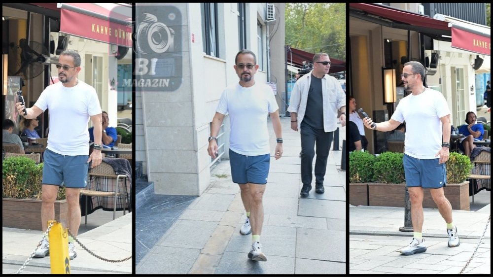 Sabancı, Kamerasıyla Caddeye İndi...