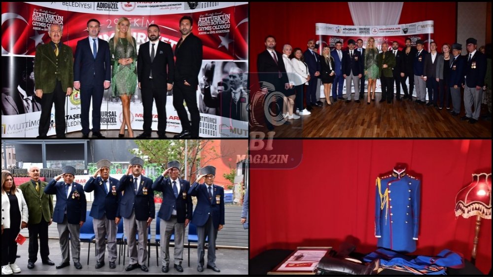 Ataşehir’de Cumhuriyet Coşkusu: “Atamızın Kıyafetleri” Sergisi Ziyarete Açıldı...