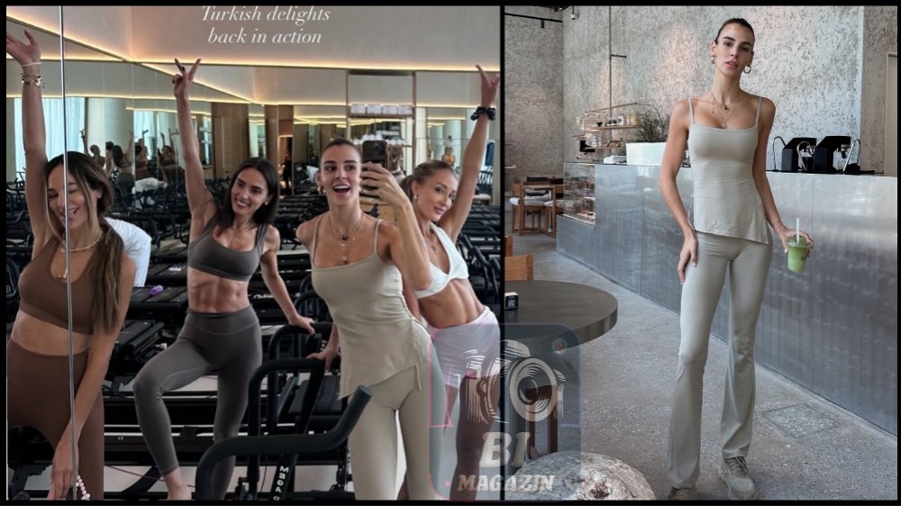 Dostlarıyla Spor Yaptı...