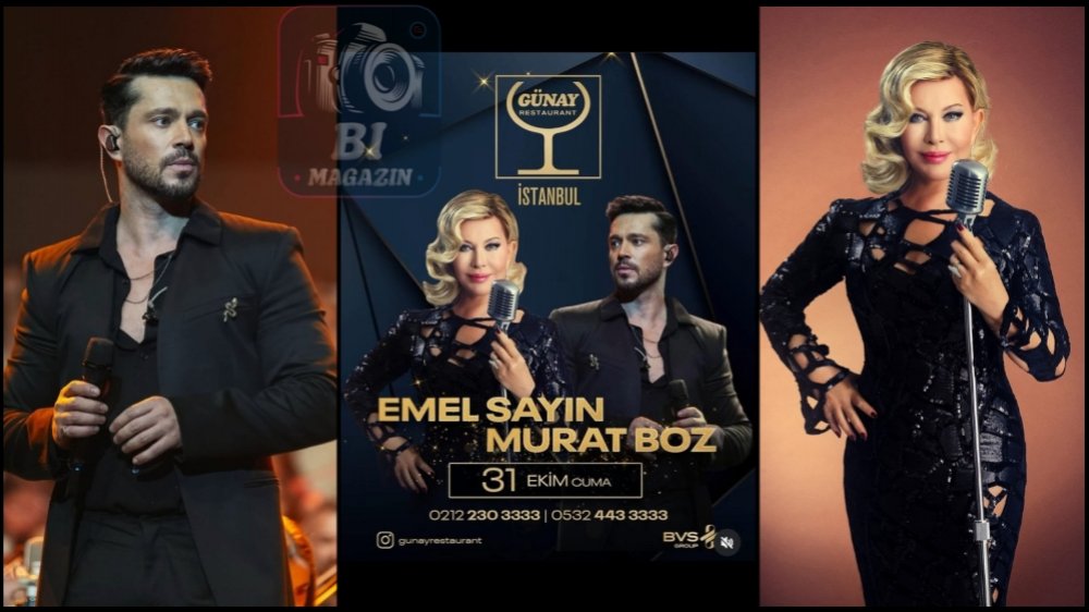 Emel Sayın Ve Murat Boz’dan Unutulmayacak Gece...