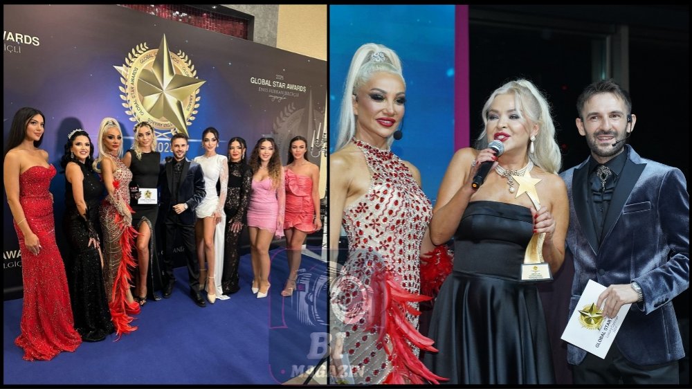 “Global Star Awards” Görkemli Törenle Sahiplerini Buldu...