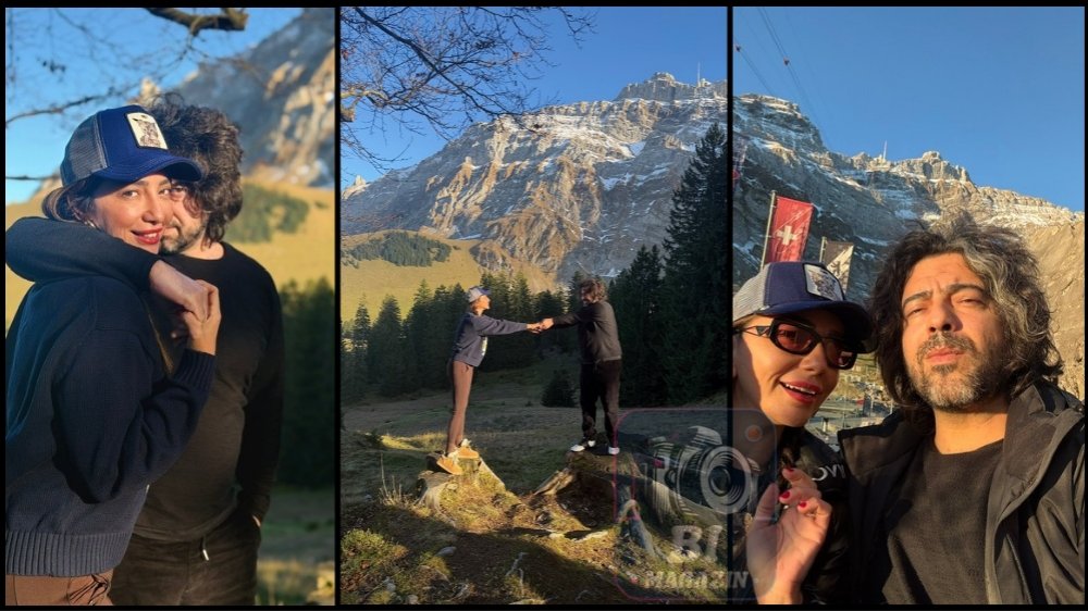 Öykü Gürman Kardeşi Berk İle İsviçre'de Buluştu...