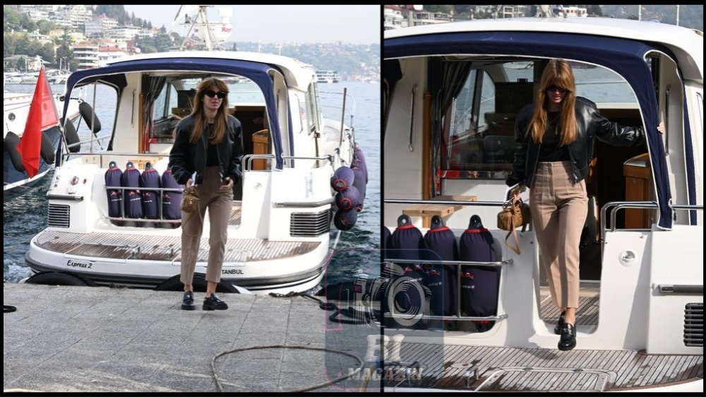 Tekneyle Bebek’e Geldi...