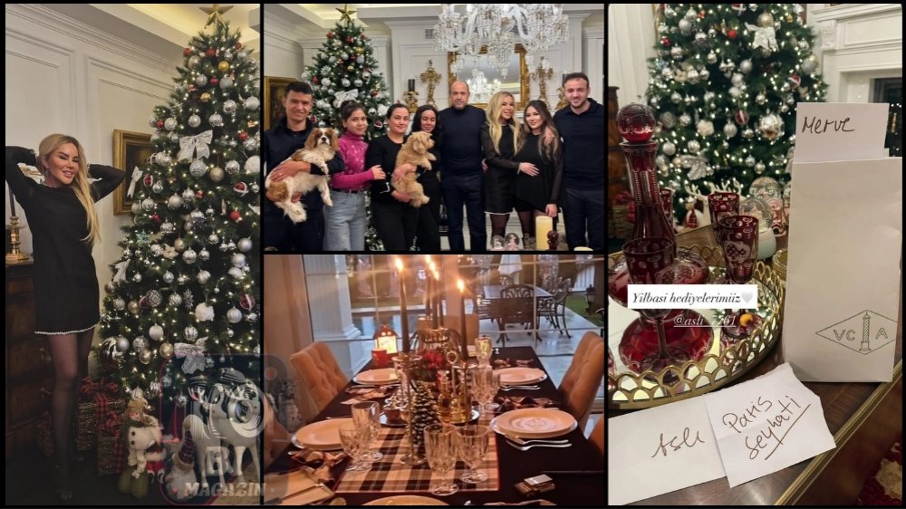 Aslı Sarar Aydın’dan Aile Arasında Yılbaşı Kutlaması...