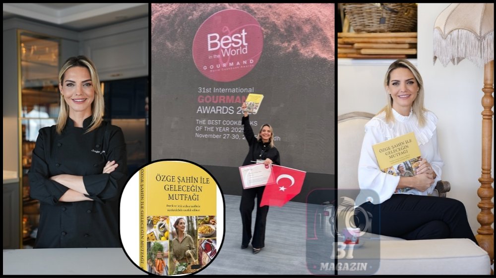 Gourmand World Cookbook Awards 2025’te Türkiye’den Dünya Birinciliği...