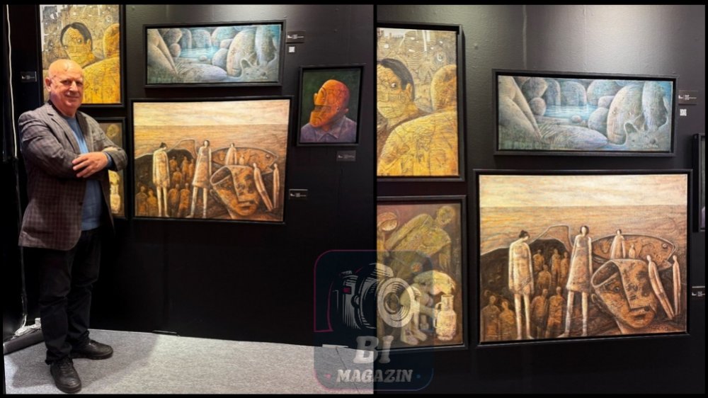 Sanatçı İsmet Efe, IAAF İstanbul Sanat Fuarı’nda En Çok Konuşulan Sanatçılardan Oldu...