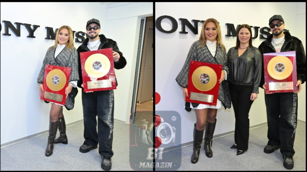 Sefo Ve Demet Akalın'a “Yerinde Dur” Başarısıyla Diamond Plak...