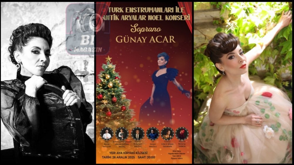 Soprano Günay Acar’dan Noel Konseri...