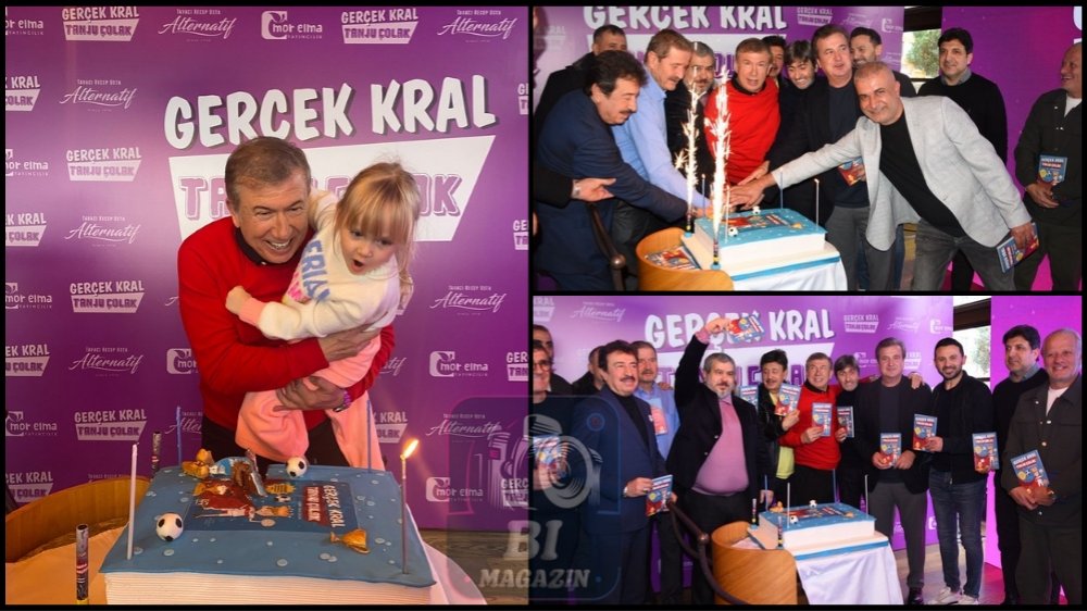 Tanju Çolak’ı Dostları Kitap Lansmanında Yalnız Bırakmadı...