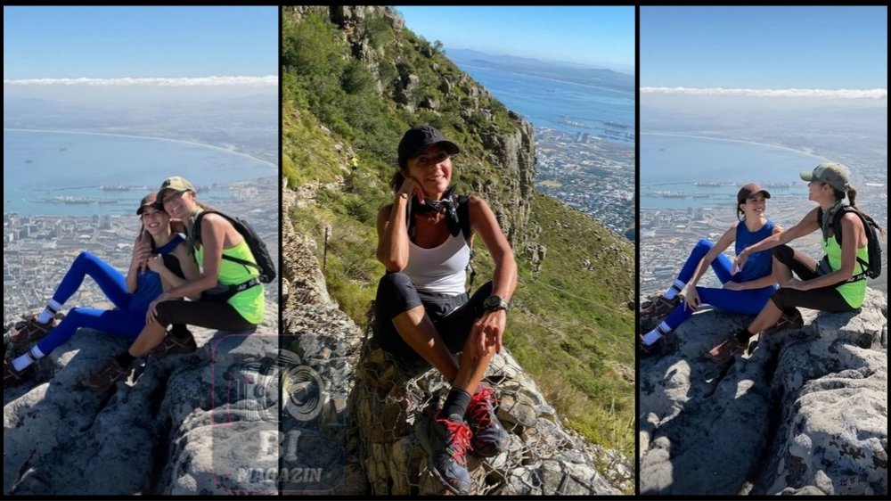 Anne Kız Afrika'da Tırmandılar...