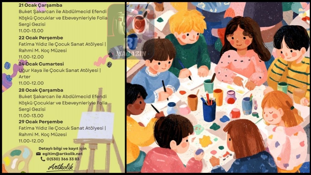 Artkolik'in Sömestir Tatiline Özel Programı...