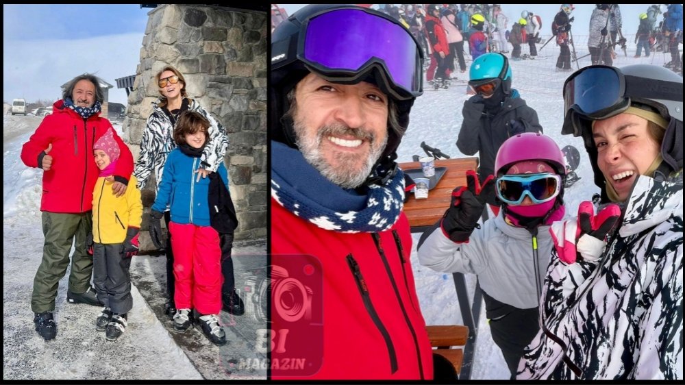 Fettah Can Ve Ailesi Kar Tatilinde...