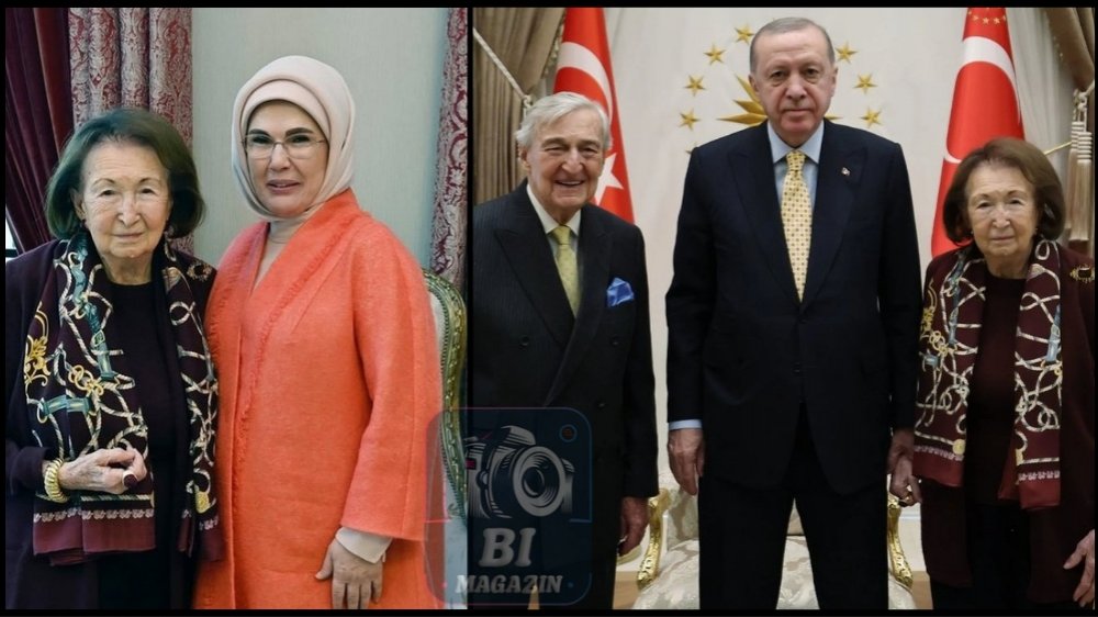 Koç Ailesi Cumhurbaşkanı Erdoğan'ı Ziyaret Etti...