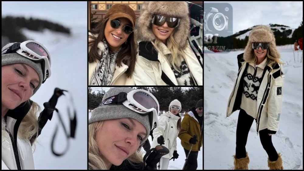 Koçibey, Dostlarıyla Kayak Tatilinde...