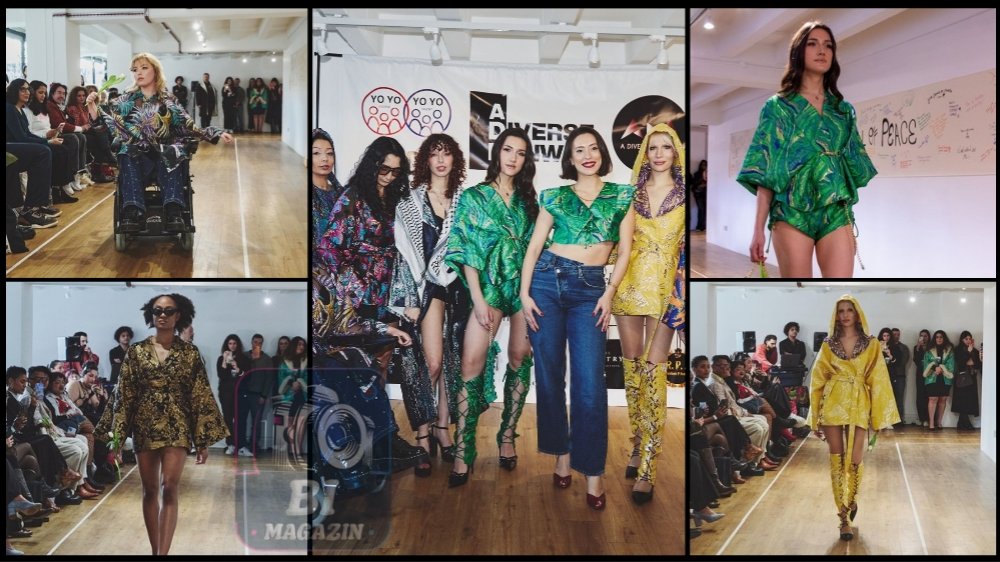 Podyumda Kültürlerin Buluşması: Aslıhan Akan, Londra’da "Bridging Cultures" Koleksiyonuyla Büyük İlgi Gördü...