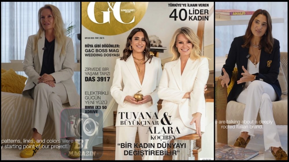 Glow & Celebrity Boss Mag’in Yeni Sayısının Kapak Konukları: Alara Koçibey & Tuvana Büyükçınar...