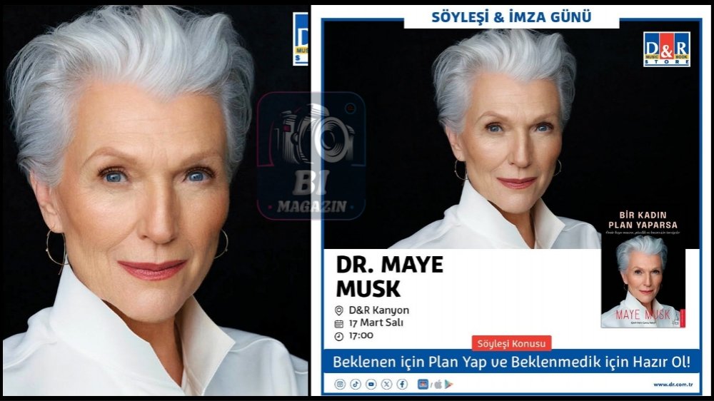 Maye Musk Türkiye’ye Geliyor...
