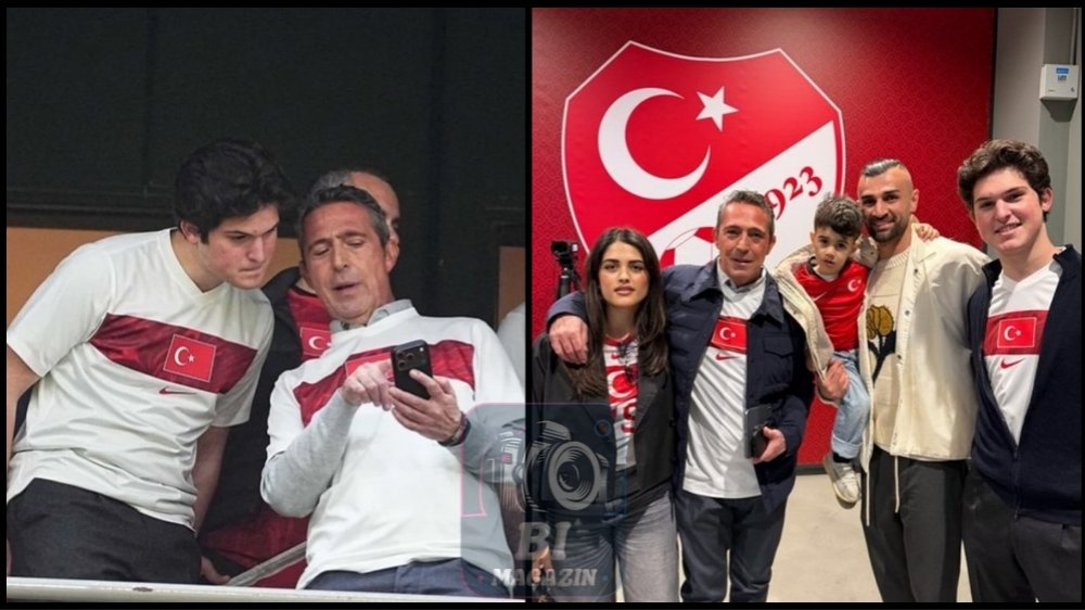 Tribünde Baba-Oğul Gururu...