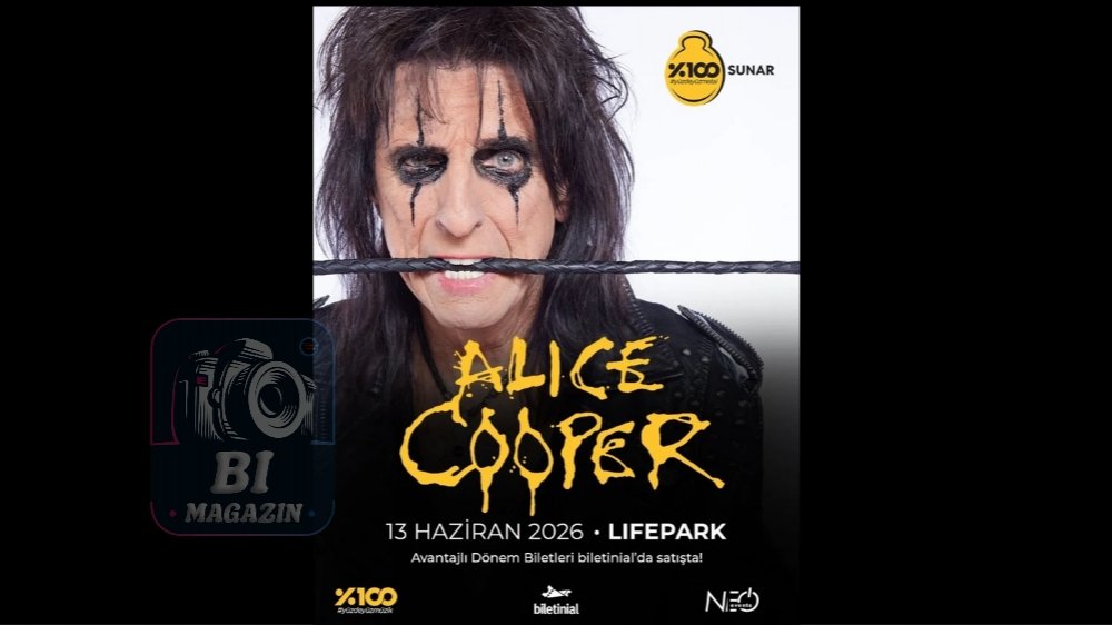 Alice Cooper İstanbul'da Yılın En Güçlü Rock Gösterisini Yapmaya Hazırlanıyor...