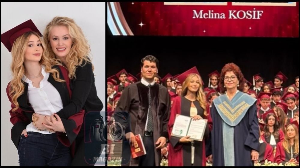 Melina Kosif'in Mezuniyet Coşkusu...