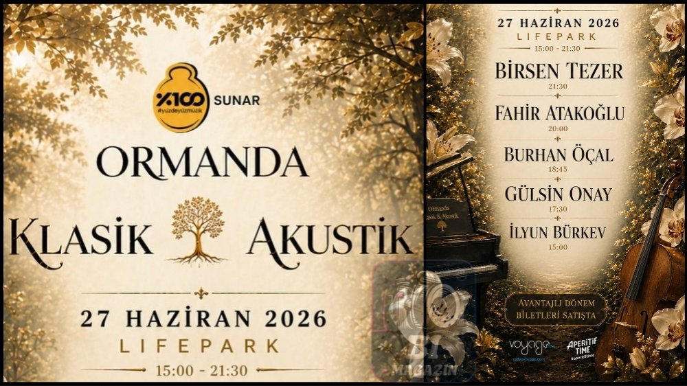 Ormanda Klasik & Akustik Lifepark’ta...